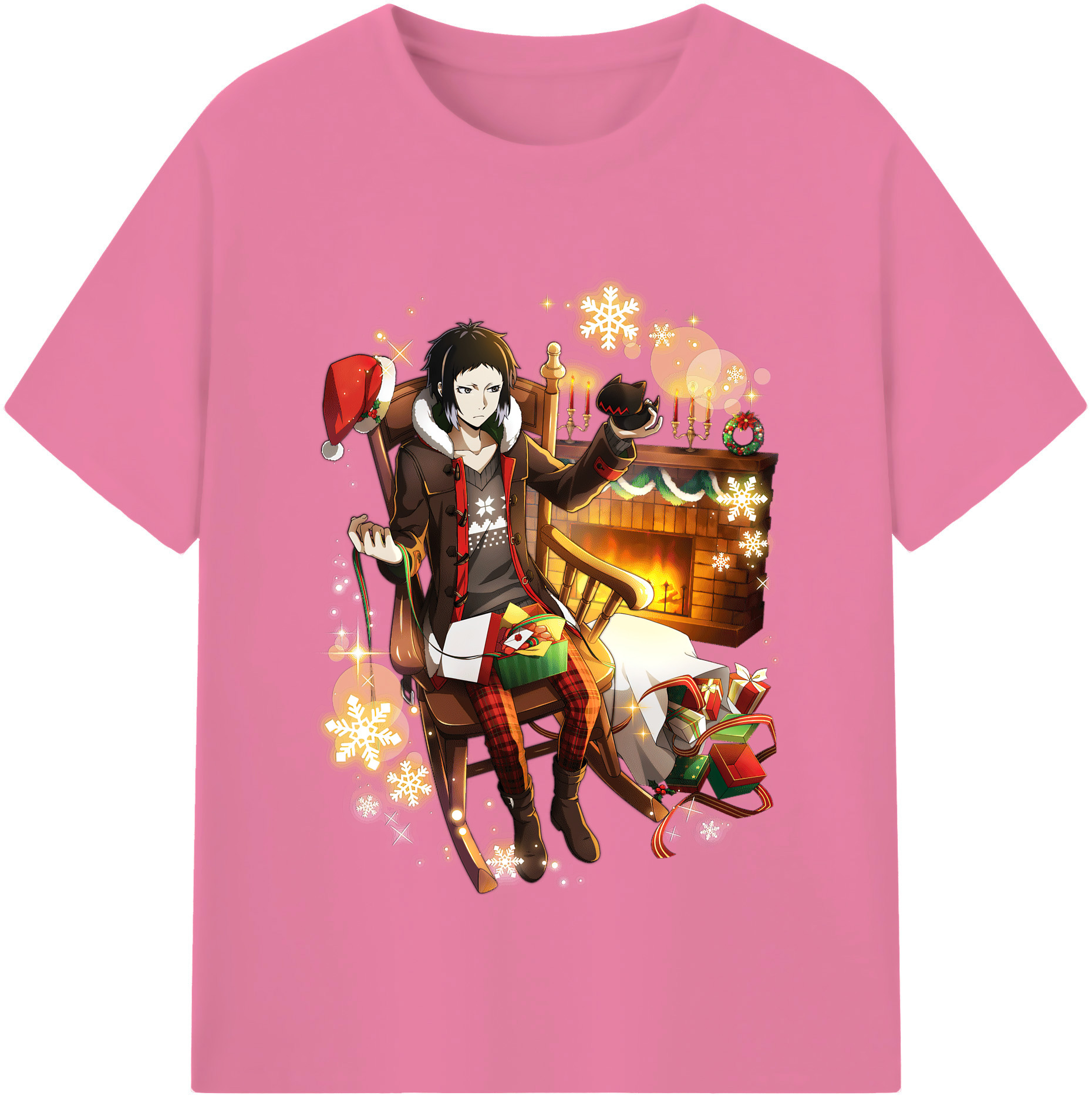 （画像用） 文豪ストレイドッグス Bungo Stray Dogs 綿100％半袖Tシャツ（フロントプリント）